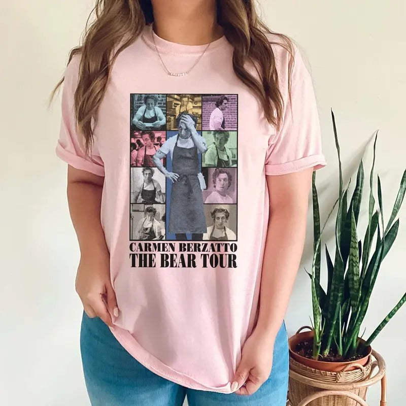 CARMEN BERZATTO Eras Tour Vintage Shirt, Carmen Berzatto Homage Tshirt, Carmen Berzatto Fan Tee, Carmen Berzatto Retro 90s, Carmen Berzatto Merch Gift