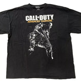 Call Of Duty Advanced Warfare Men's 2XL Black T Shirt 2014 Cotton Menswear Top Decoration