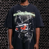 Call Of Duty Modern Warfare 2 T-Shirt Vintage Casual Fabric Menswear Womenswear Streetwear Crewneck Cotton