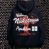 Call Of Duty Nuketown Hoodie Black Casual Fabric Menswear Womenswear Streetwear Graphic Heart