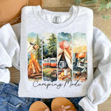 Camping Mode DTF Transfers - THIS IS NOT A SHIRT