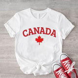 Canada Shirt, Canada Flag T-Shirt, Gift Tee For Canadian, Matching Canada's Day Shirt, Oh Happy Day Shirt, Unisex Patriotic Shirt.