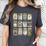 Canned Pickles Shirt, Vintage Canned Pickles Shirt, Pickle Jar Shirt, Canning Season Shirt, Pickle T-Shirt, Pickle Lovers Gift