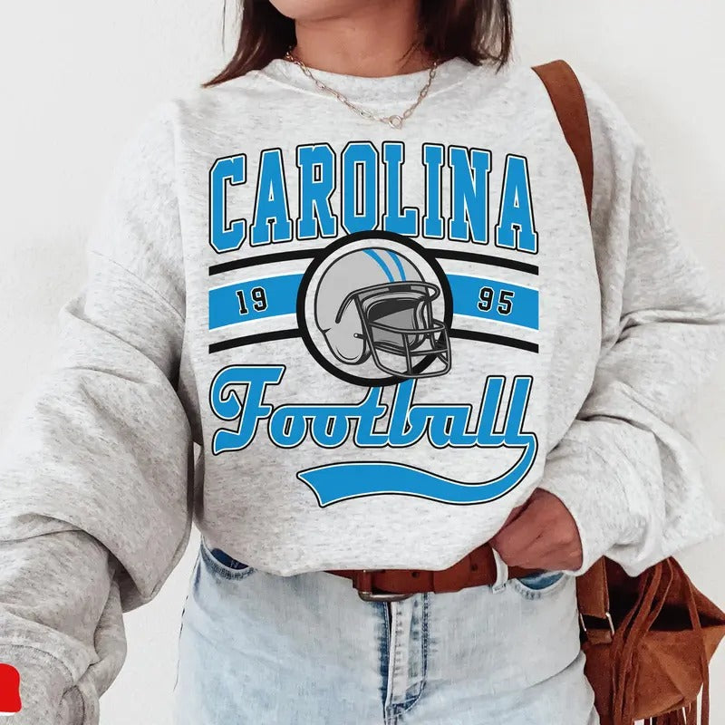 Carolina Football Crewneck Sweatshirt ,Sweater ,Carolina Sweatshirt ,Carolina Game Day Carolina Buffalo Fan Gifts ,Sunday Football ,Game Day ,Basic Sweater ,Trendy ,Cute ,Street ,Streetwear ,Unisex ,Underwear ,Pullover ,Crewneck ,Trending ,Casual ,Simple