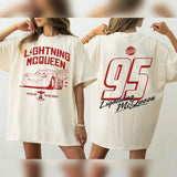 Cars Family Trip Shirt, Lightning McQueeneee Shirt, Piston Cup Champion T-shirt, Racing Series 95 Pixar Car McQueeneee Shirt