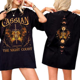 Cassian shirt, Commander Of The Night Court shirt, Bat Boys tee, Acotar Court Crescent City, dark romance shirts