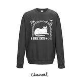 Cat jumper I Like Cats Sweatshirt T-shirt Hoodie