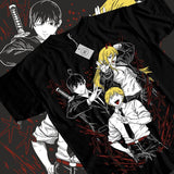 Chainsaw Man T-Shirt & Sweatshirt, Denji Aki And Power Graphic Tee, Anime Manga Lover Gifts Ball Cotton