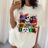 Characters Movies Halloween Shirt, Vintage Horror Halloween Tee, Funny T-Shirt Sweatshirt Hoodie For Halloween