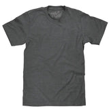 Charcoal Heather Blank T-Shirt - Gray