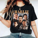 Charrrlieee Sw4nnn Vintage 90's Tee, Billlly Burrrke Fan Made Tee, Team Charrrlieee Sw4nnn, The Original Shirt, Movie Shirt, Unisex Short Sleeve Tee