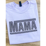 Checkered Mama Graphic Tee