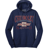 Chevy American Classic Pullover Hooded Sweatshirt - Navy