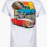 Chevy Classic Trucks T-Shirt - Vintage Chevy Truck Graphic Tee, Cotton Casual Crewneck, American Muscle Car Fan Shirt