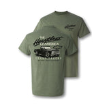 Chevy Trucks Never Outclassed Heartbeat of America Vintage Graphic T-Shirt Cotton Casual Crewneck Shortsleeve Menswear Top Polyester Man Tshirt Streetwear Tropical Biker