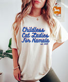 Childless Cat Lady Shirt, Perfect Tee, Gifts For Boyfriend and Girlfriend T-Shirt