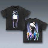 Chris-Brown  Rap Hip Hop Fan Shirt, Music Shirt Casual Crewneck Shortsleeve Streetwear Underwear Womenswear Top Women Summer Comfort