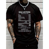 [Christian Graphic Tee] Christian Graphic T-shirt - Redemption Jesus Pays All Receipts Romans Bible Scriptures Short Sleeve T-shirt Made in USA