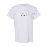 Christian Psalm Faith over Fear T- Bible verse Christian Aesthetic Cute Christian verse  Comfort Colors Cotton Tshirt cheap shirts