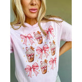 Christmas Coffee Graphic Top