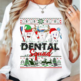 Christmas Dental Squad  T-Shirt, Christmas Tooth Shirt, Christmas Tree Tee, Christmas Dentist Tee, Dental Office Xmas Party Shirt, Dental Assistant T-Shirt.