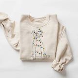 Christmas Dog Sweatshirt, Dog Owner Christmas Gift, Pitbull Christmas Shirt, Pitbull Mom Gift, Christmas Crewneck, Holiday Sweater, Xmas Tee Pullover