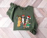 Christmas Dogs Sweatshirt, Christmas Dogs Shirt, Christmas Gifts Shirt, Merry Christmas Dogs Shirt, Funny Family Shirt, Funny Dog Shirt