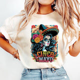 Cinco De Mayo Girls Women Mexican Fiesta Party 5 De Mayo T-Shirt, Women's Summer Casual Cotton, For Men, For Women