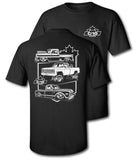 Classic C10 Club T-Shirt - Vintage Chevy C10 Pickup Truck Enthusiast Tee - Cotton T-Shirt for Men, Perfect for Everyday Wear and Casual Style - Top, Streetwear Menswear Tshirt Tropical Crewneck