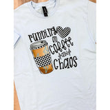 Coffee & Chaos Graphic Top