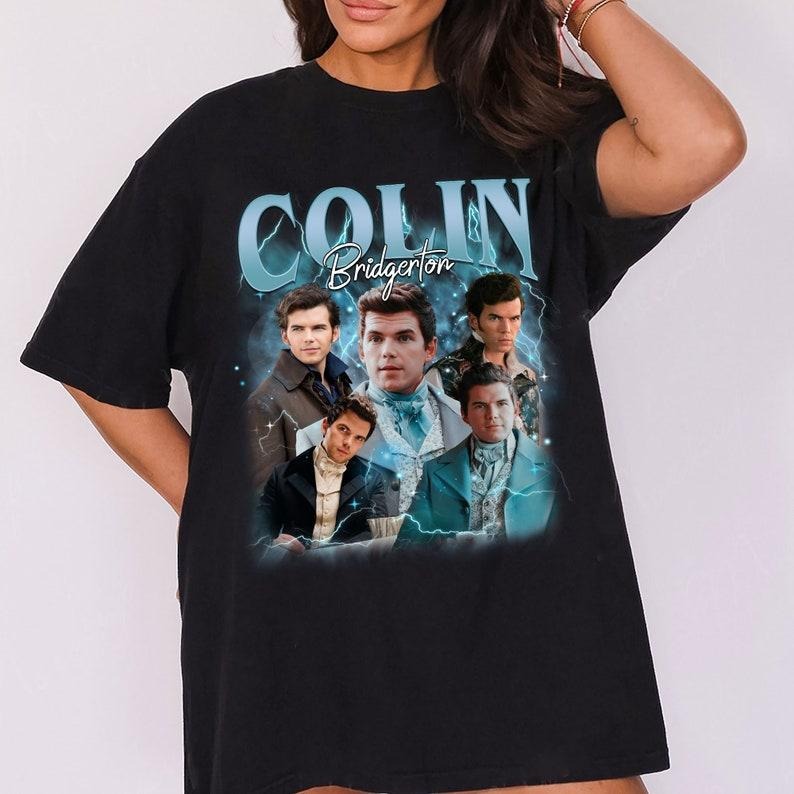 Colin Bridgerton Graphic Tee, Colin Bridgerton Vintage T-Shirt, Colin Bridgerton Movie T-Shirt, Vintage 90s Movie T-Shirt, Actress Movie T-Shirt, Gifts