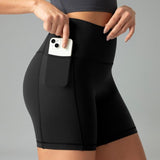 Colorfulkoala Women's No Front Seam Dreamlux Yoga Shorts 6