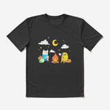 Come Along With Me Song Lyrics Adventure Time T-Shirt, Unisex Cotton Crewneck T-Shirt - Medium, Short Sleeve, Casual Streetwear Printed Tee