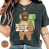 Comfort Color Fdt Resist Bear Shirt, Foxtrot Delta Tango Anti Trump T Shirt, National Parks Shirt, National Forest Service Shirts, Subtle F Trump Shirt, Gift For Men, Gift For Women, Crew Neck T-shirt, Trending T-shirt