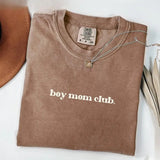 Comfort Colors Boy Moms Club Shirt, Boy Mom T-shirt, Mom Of Boys Tee, Mother's Gift Trendy Mama Tee, Cute Mom T-shirt, Boy Mama Shirt