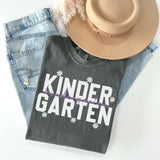 Comfort Colors Kindergarten Shirt, Kindergarten Teacher Shirts, Kindergartens Team T-Shirt, Cute Teacher Tees, Back to School