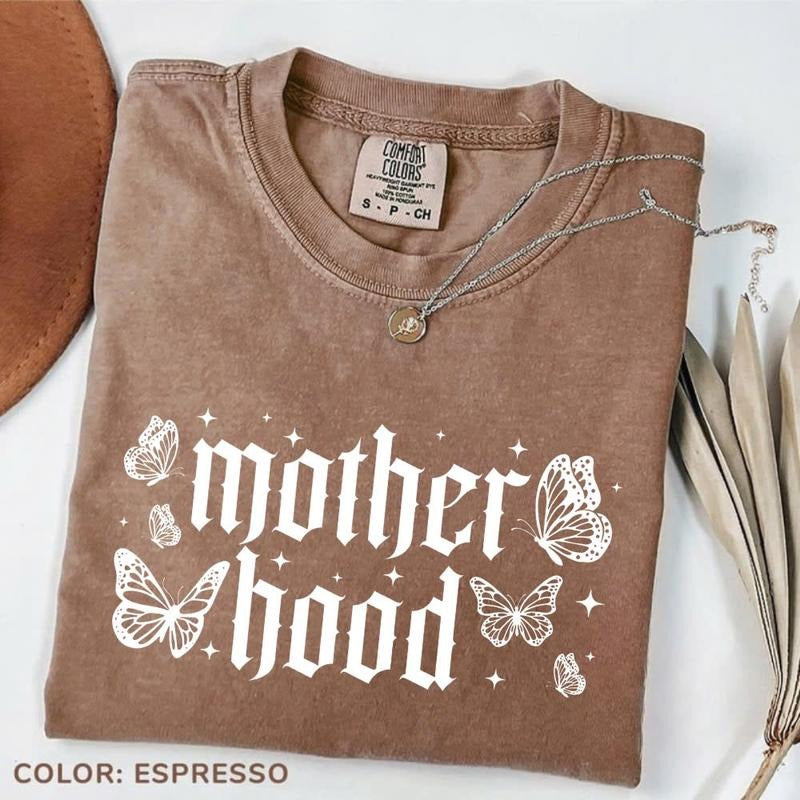Comfort Colors Mother Hood T Shirt, Checkered Mama Shirt, Mother's Day Gift, Retro Mama, Trendy T-shirt, Gift For Mother