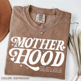 Comfort Colors Mother Hood T-Shirt, Trendy Mama T-Shirt, Mom Life T-Shirt, Digital Graphic Mom Tee, Motherhood Tee, Cool Mom Club Tee