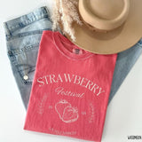 Comfort Colors Strawberry Festival Cottagecore Shirt, Strawberry Vintage TShirt, Strawberry Shirt, Summer Fruit Strawberry Tee,