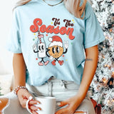 Comfort Colors Tis the Season Women's Short Sleeve Graphic T-Shirt - Top, Womenswear