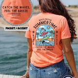 Comfort Colors Women's Summer Edition Short Sleeve Casual Cotton Graphic T-Shirt, 