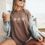 Comfort Colors Women's Turtley Awesome Casual Cotton Graphic T-Shirt - Short Sleeve Top for Women - Womenswear