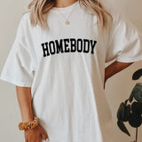 Comfort Colors, Homebody Shirt, Vintage Shirt, Loungewear, Graphic Tee, Homebody, Stay At Home, Graphic Tees Women, Vintage Clothing