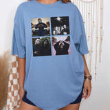 Comfort colors Michael X Ghostface unisex graphic casual cotton graphic tshirt - unisex