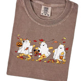Comfort colors Vintage Halloween P00h short sleeve casual cotton graphic tee - womens Womenswear  Tshirt