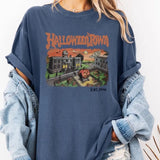 Comfort colors Vintage Halloweentown short sleeve casual cotton graphic tshirt