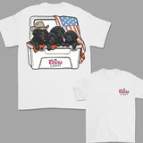 Coors Light With Black Labrador T-shirt, Dogs Beer Tees, Coors Light Shirt, 4th Of July Shirt, Perfect Beer And Dog T-shirt For Women, For Men