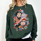 Coraline Chritsmas Movie Sweatshirt, Christmas Hoodie, Coraline Doll Holiday