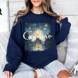Coraline Doll Sweatshirt Retro Coraline Shirt Spooky movie Tee Funny Cartoon Shirt 2024 Spooky Coraline Doll Sweatshirt Coraline Fan Shirt