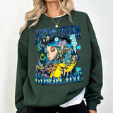 Coraline Doll Sweatshirt, Christmas Season Shirt, Coraline Sweatshirt, Horror Film Shirt Cartoon Movie Shirt, Coraline Fan Shirt